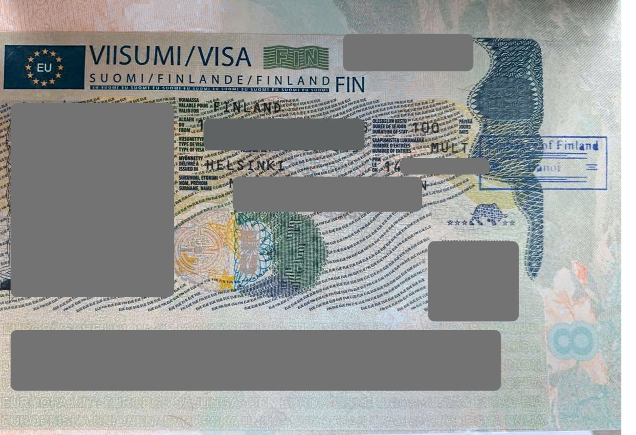 Approved Finland Schengen