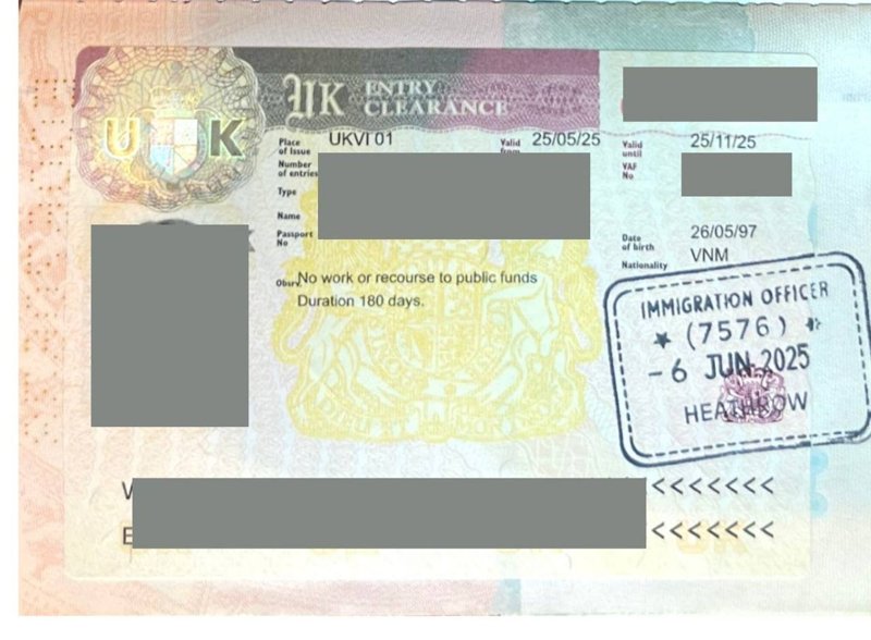Approved UK Entry Clearance